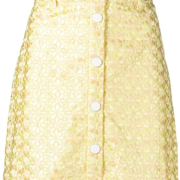 STAUD Vallis Mini Skirt - Size 0 - Picture 3 of 3